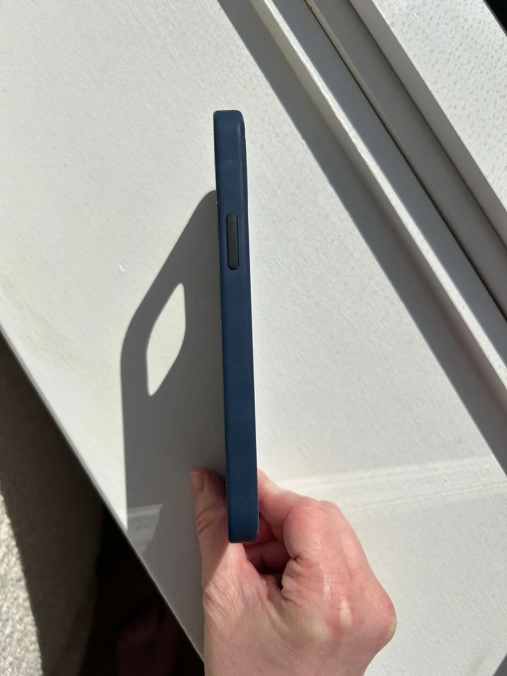 Apple Silicone iPhone Case - Deep Blue